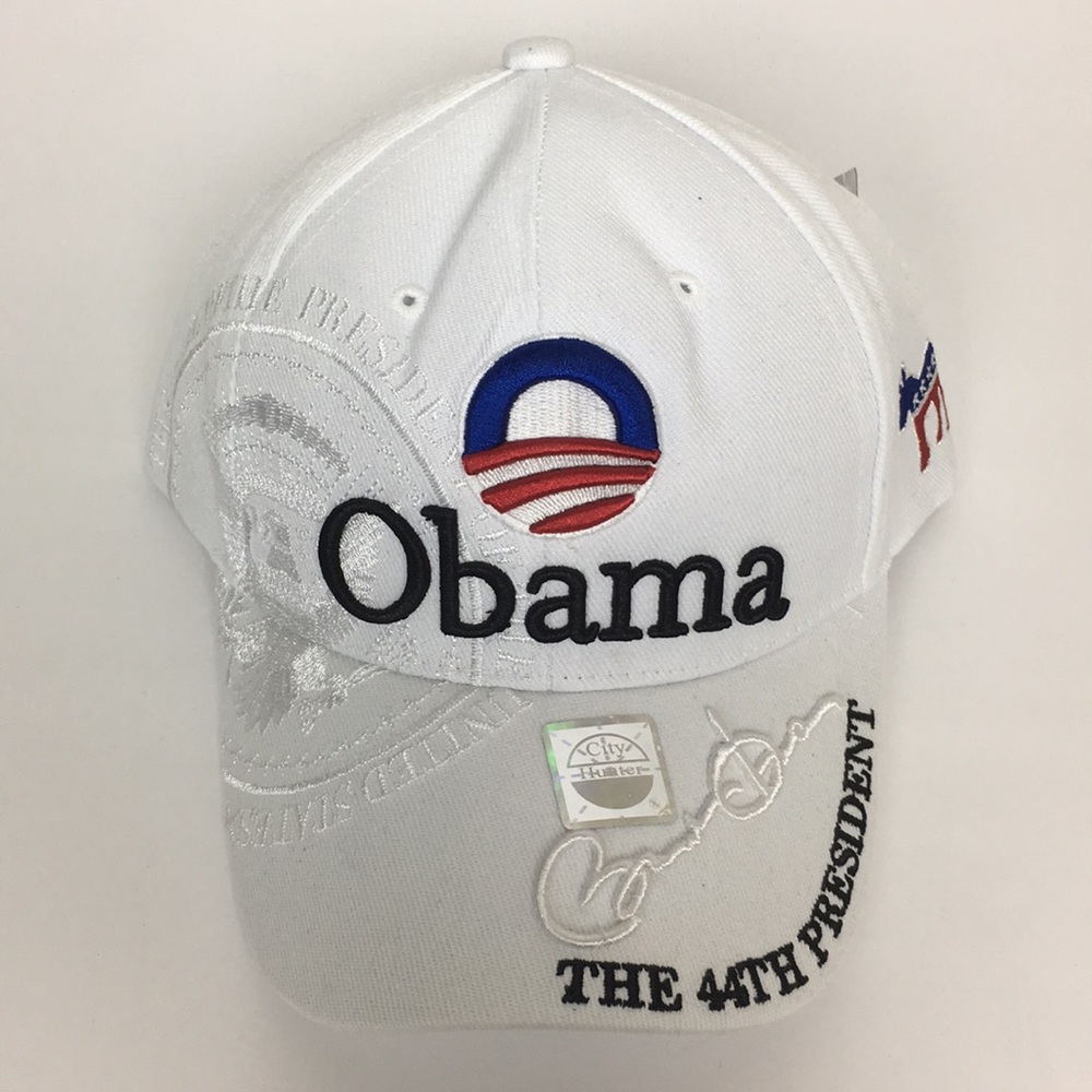 BARACK OBAMA THE 44TH PRESIDENT HAT ADJUSTABLE CAP